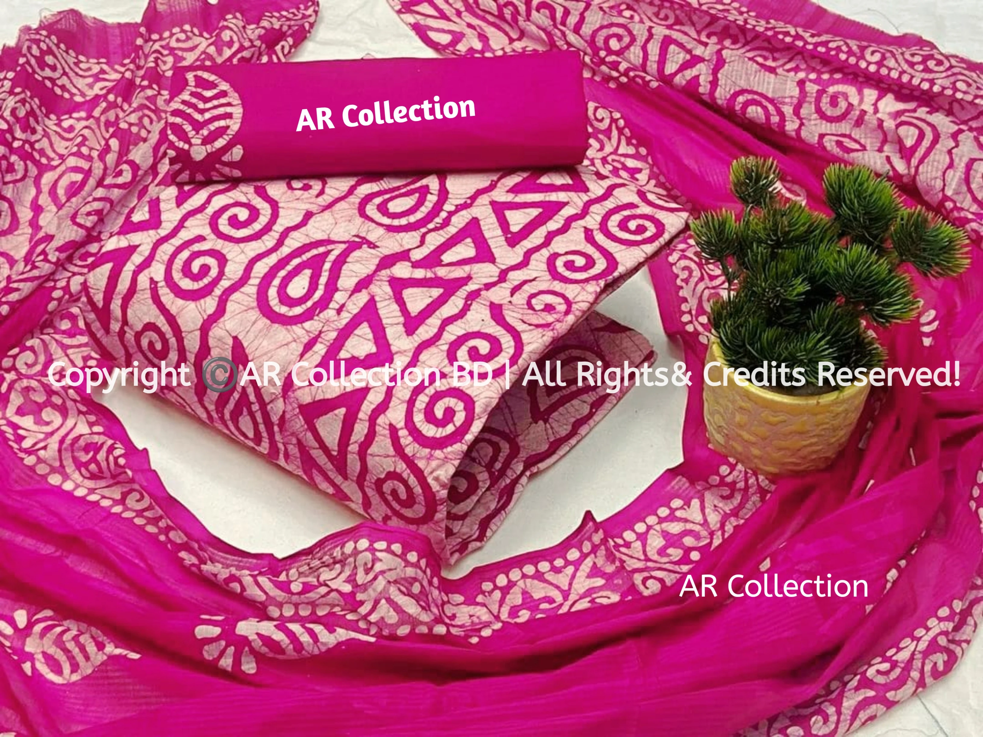 Premium Quality Mom Batik Three Pieces New Design